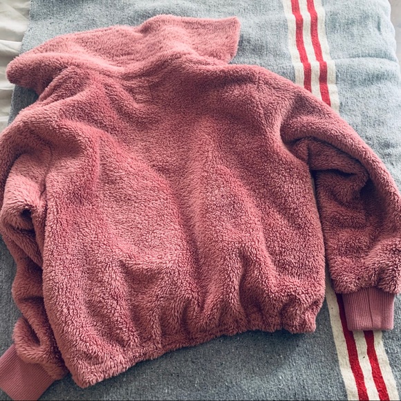 Billabong Pink Teddy Jacket - Picture 5 of 5